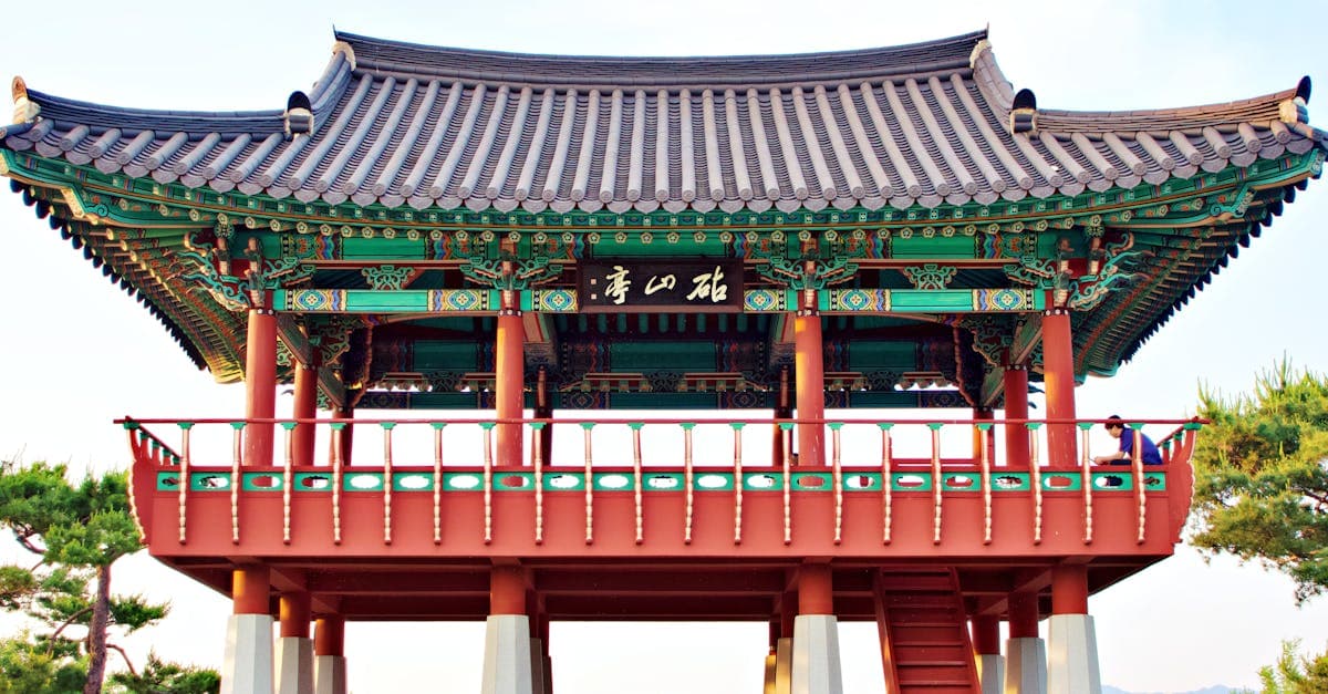 대구의 아름다운 전통 한국 정자, itinerary를 활용한 여행 문장의 예시로 소개되는 명소