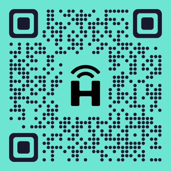 QR code to download HelloRoam eSIM app for instant international data activation